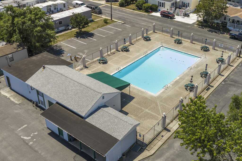 Community pool at Grande Woods